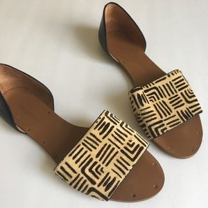 Open Toe Flats - Madewell